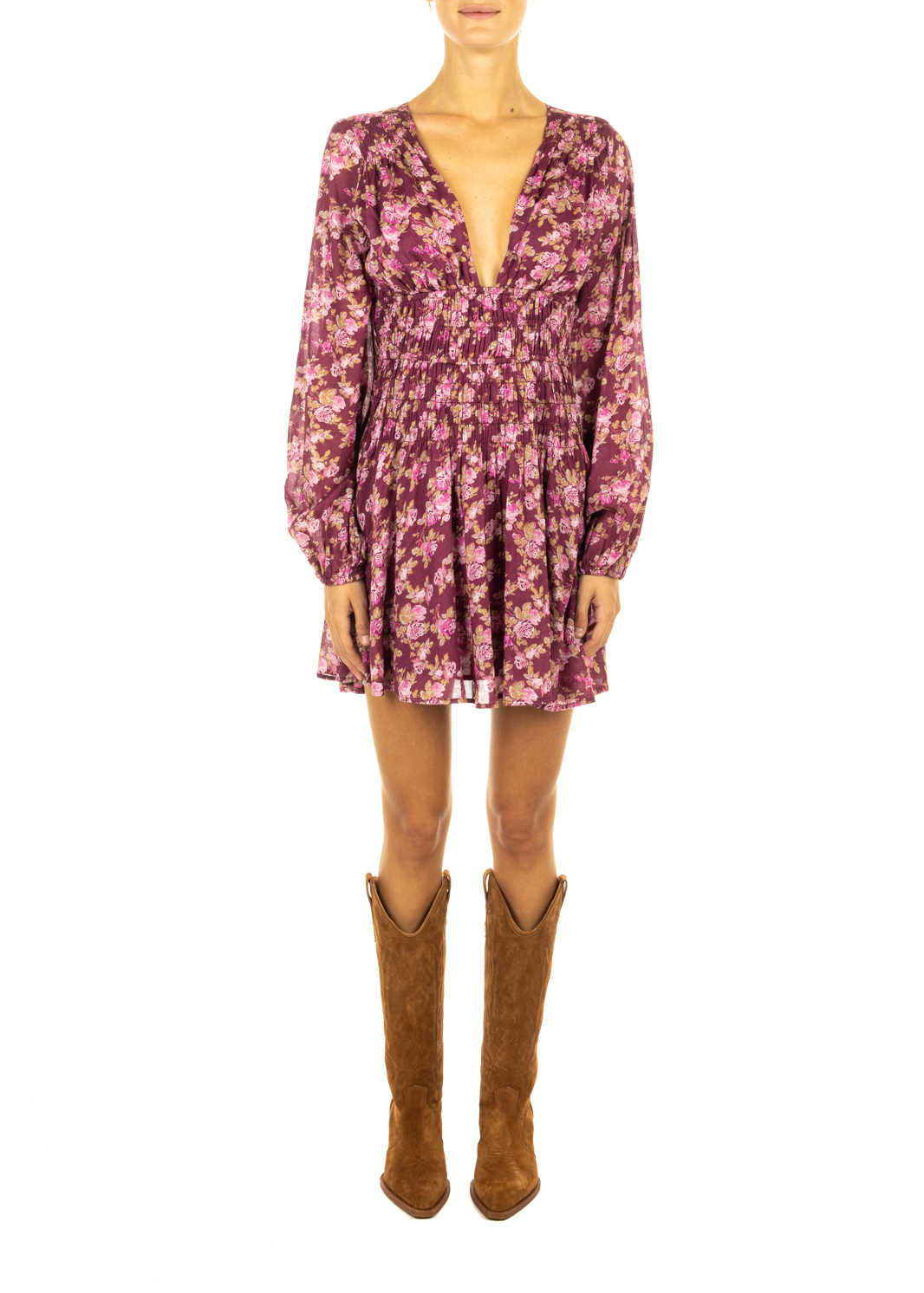 knee length dresses for ladies Free People Free-est Have A Thing For You Mini Dress