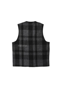 MACKINAW WOOL VEST, 20266328ChrlBkHrtg, FW25, GBS, Wholesale